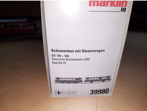 Märklin 39980 schienenbus mfx - märklin,