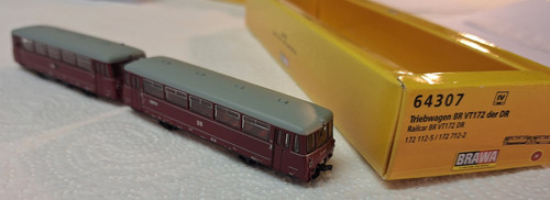 Brawa spur 64307 triebwagen - n,