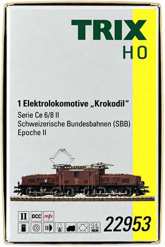 Trix 22953 krokodil 8 - trix, ce